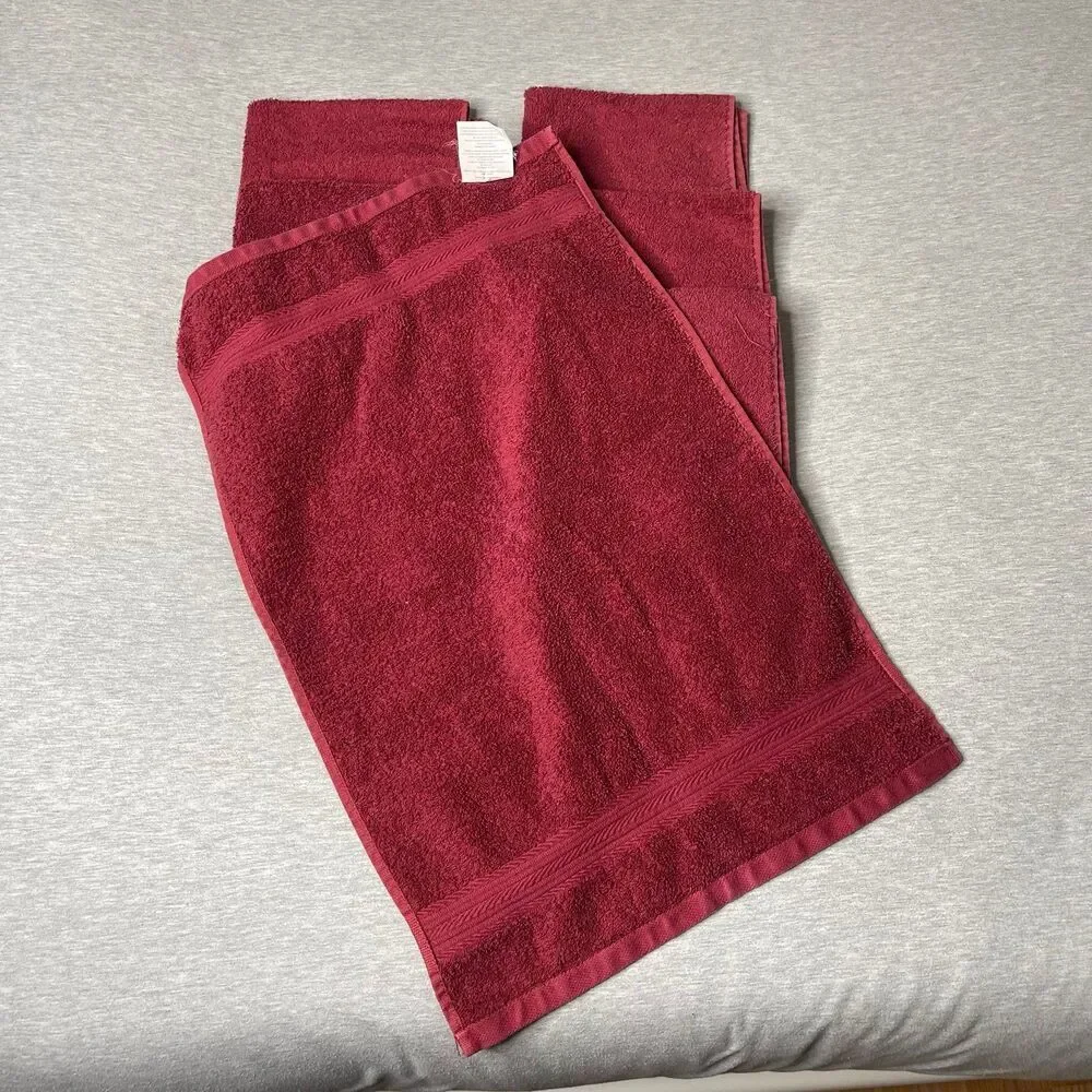 Amazon Basics 16” x 26” Cotton Hand & Face Towels 6 PCS. Set